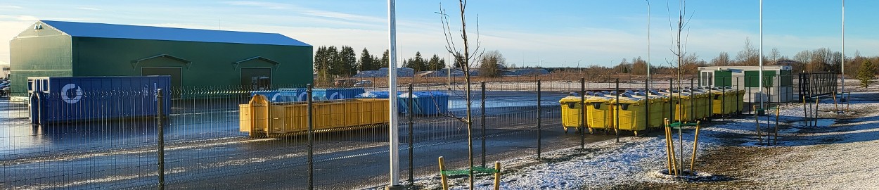  Tapa uus jäätmejaam avatakse 01.12.2021. Foto: Kalev Kodzis/Tapa Vallavalitsus